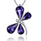 Dragonfly Ženy Křišťálově fialové stříbro dodává velkoobchodní náhrdelník - Strana 1