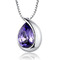Velkoobchod stříbrné srdce ve tvaru módní Crystal ženy náhrdelník - Strana 1