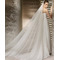 Nevěsta svatební šaty závoj měkké příze 3 metry dlouhé a dvě vrstvy měkký závoj - Strana 1