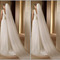 Měkký síťový jednoduchý závoj nevěsta svatební závoj v kostelním stylu zadní závoj dlouhý 3 metry - Strana 2