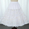 Bílý krajkový tyl Společenské šaty Dlouhá spodnička, lolita cosplay spodničky krinolíny, sukně Ballet Tutu, dívčí spodničky, spodnička lolita 60CM - Strana 6