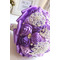Purple diamanty perla svatební svatební fotografie rozložení výzdoba kreativní hospodářství květiny - Strana 2