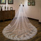 Svatební vlečný závoj svatební doplňky závoj s hřebínkem do vlasů 3 metry dlouhý flitrový krajkový závoj - Strana 1
