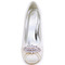 10cm klínové vysoké podpatky tlusté podpatky dámské boty plus svatební lodičky velikosti lodičky - Strana 4