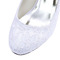 Bílé krajkové svatební boty na vysokém podpatku, kulaté špičky na vysokém podpatku, svatební boty pro družičku - Strana 4