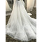 Odnímatelná sukně pro svatební šaty Organza Kaple Vláček Přední štěrbina Odnímatelná Vlečka pro nevěstu - Strana 2
