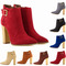 Péřové plátěné dámské boty Martin boots dámské sněhule podzimní a zimní boty Martin 10CM - Strana 3