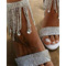 Nové drahokamové dámské sandály se silnými podpatky, banketové svatební sandály - Strana 6
