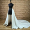Odnímatelná svatební saténová sukně odnímatelná saténová sukně s vlečkou - Strana 1
