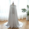 Svatební šál dlouhý barevný saténový kabát s kapucí nevěsty - Strana 1