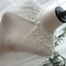 Tyl korálkový plášť svatební šátek svatební doplňky - Strana 4