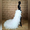 Odepínatelná svatební vlečka tylová sukně tylové svatební šaty sukně sukně s vlečkou odnímatelná sukně - Strana 3