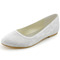Krajkové svatební boty ploché těhotné ženy svatební boty pohodlné nízké podpatky - Strana 1
