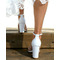 Velké sandály na vysokém podpatku, saténové a drahokamové dámské svatební boty na vysokém podpatku - Strana 8