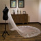 Svatební vlečný závoj svatební doplňky závoj s hřebínkem do vlasů 3 metry dlouhý flitrový krajkový závoj - Strana 3