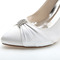 Ženské špičaté svatební boty módní vysoký podpatek drahokamu saténové boty - Strana 11