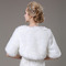 Svatební šátek Glamour s krátkým rukávem Shore Sleeve Loose Fur - Strana 3