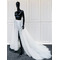 Odnímatelná svatební sukně Dlouhá tylová sukně s rozparkovanou tylovou sukní s vlečkou - Strana 1