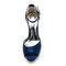 Jehlový podpatek Ultra High Heel Peep Toe S páskem ke kotníku svatební vysoké podpatky - Strana 3