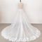 Odnímatelné svatební šaty tylová sukně Odnímatelné krajkové gázové šaty s dlouhým ocasem - Strana 4