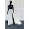 Odnímatelná svatební sukně Dlouhá tylová sukně s rozparkovanou tylovou sukní s vlečkou - Strana 5