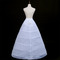 Šest ocelových kroužků elastický pas zvýšení spodnička černá a bílá barva svatební šaty spodnička - Strana 2