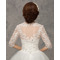 Svatební šátek 1/2 rukávů malebných aplikací Lace Fabric - Strana 3