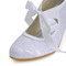 Bílé krajkové krajkové svatební boty a vysoké podpatky vysoké podpatky pro družičku - Strana 4