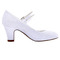 Bílé krajkové svatební boty na vysokém podpatku, kulaté špičky na vysokém podpatku, svatební boty pro družičku - Strana 2