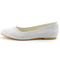 Krajkové svatební boty ploché těhotné ženy svatební boty pohodlné nízké podpatky - Strana 2
