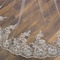 Svatební vlečný závoj svatební doplňky závoj s hřebínkem do vlasů 3 metry dlouhý flitrový krajkový závoj - Strana 4