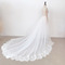 Odnímatelné svatební šaty tylová sukně Odnímatelné krajkové gázové šaty s dlouhým ocasem - Strana 1