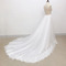 Odnímatelné svatební šaty tylová sukně Odnímatelné krajkové gázové šaty s dlouhým ocasem - Strana 3