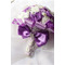 Nevěsta stužka vzrostla perel barvu pásu stuhu drží květiny - Strana 3