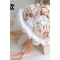 Pearl diamantová ruka nevěsta drží květiny vlastní růže družička kytice - Strana 1