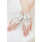 Svatební rukavice Krátké bez ramínek dekorace Čipka Fabric Mitten - Strana 3