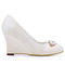 10cm klínové vysoké podpatky tlusté podpatky dámské boty plus svatební lodičky velikosti lodičky - Strana 5