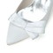 Svatební boty na vysokém podpatku svatební sandály na vysokém podpatku saténové svatební boty pro družičku - Strana 5