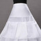 Svatební svatební šaty spodnička čtyři ocelové kroužky čtyři volánky spodnička elastická korzetová spodnička - Strana 3