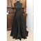 Odepínací zavinovací svatební sukně Černá dlouhá sukně s kapsami Svatební sukně na zakázku - Strana 1