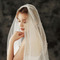 Jednoduchý svatební závoj nevěsta svatební čelenka fotoateliér foto závoj dvojí objednávka perlový závoj - Strana 3