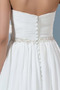 Korálkový pás A-Čára Rouška Elegantní Přirozeného pasu Svatební šaty - Strana 4