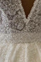 Korálkový pás Zip nahoru Formální Délka podlahy Svatební šaty - Strana 4