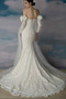 Mořská panna Elegantní Drobounký Přirozeného pasu Svatební šaty - Strana 2