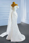 Přirozeného pasu Bez rukávů Luxusním Drobounký Svatební šaty - Strana 3