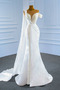 Přirozeného pasu Bez rukávů Luxusním Drobounký Svatební šaty - Strana 1