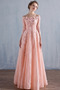 Elegantní Rosný rameno Délka podlahy Trojúhelník Promové šaty - Strana 1
