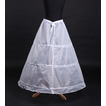 Svatební petticoat Polyester taffeta Jednoduché Tři ráfky Plné šaty