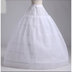 Wedding Petticoat Dva svazky silné síťové svatební šaty Dlouhé šest ráfků