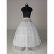 Svatební petticoat Elastický pas Jednoduché tři rámy Perimeter Lace trim